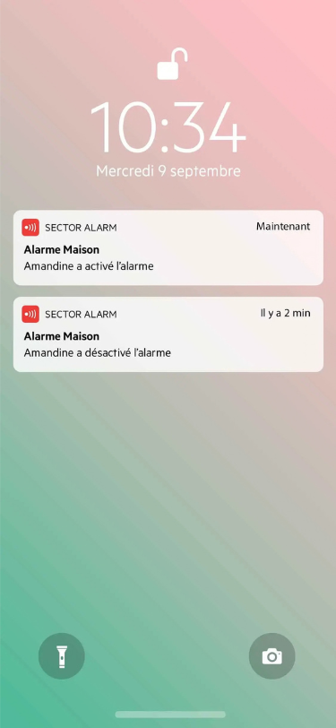 Alertes en temps réel