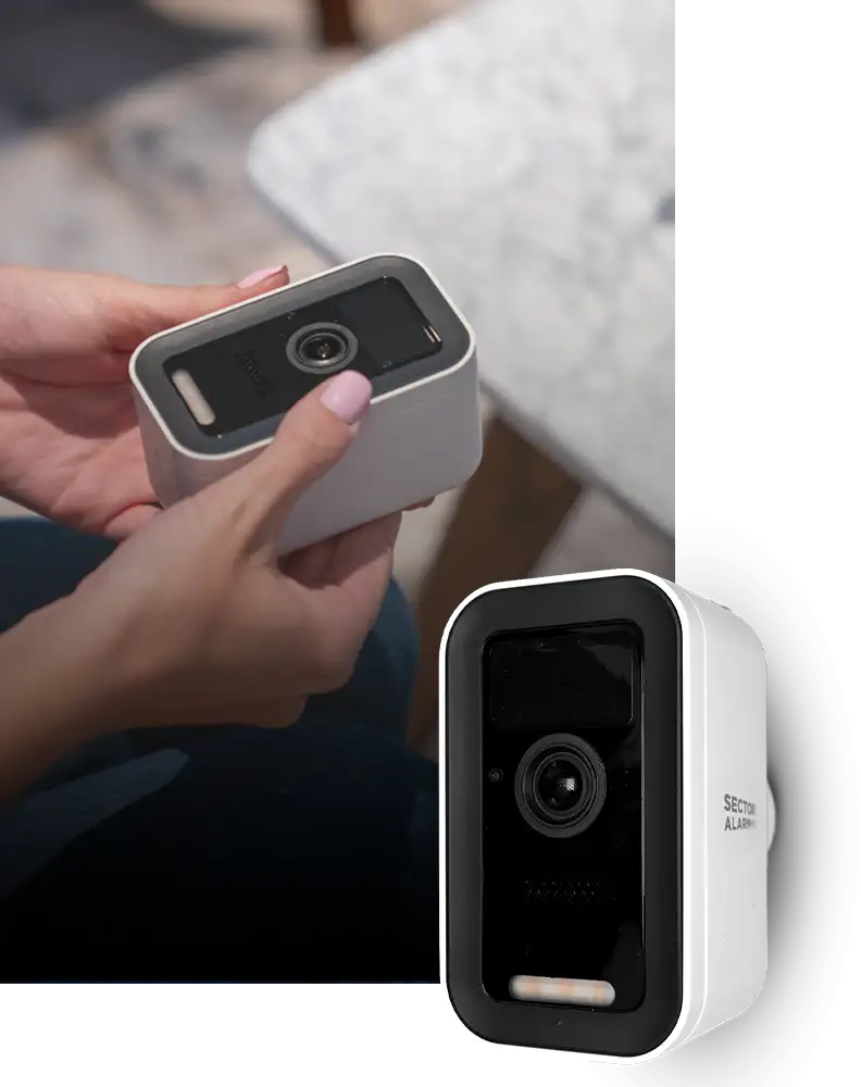 Caméra sans fil sur batterie
