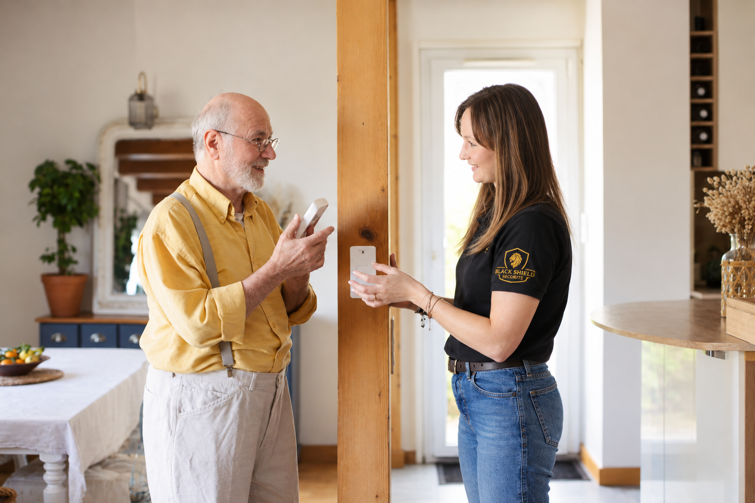 Black Shield – système d'alarme sans fil
