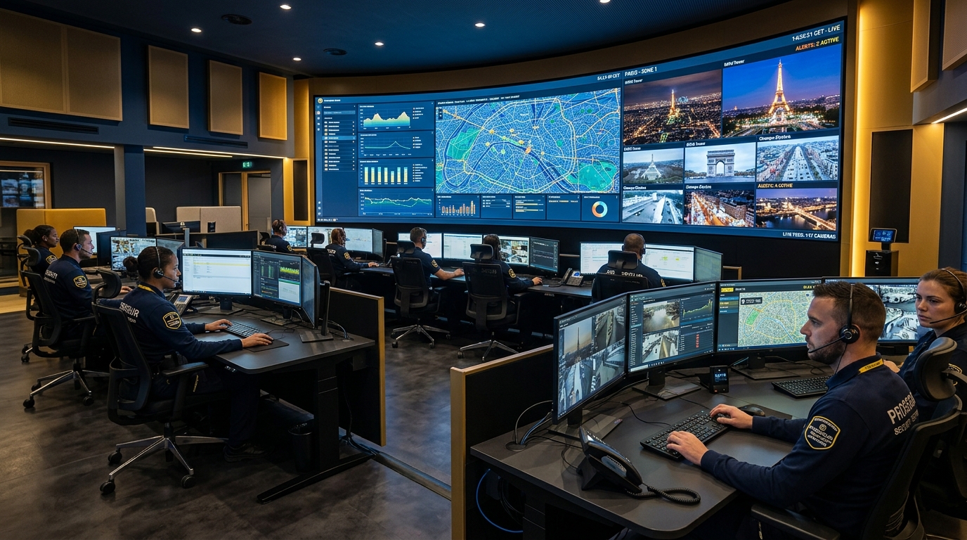 Centre de télésurveillance 24h/24 et réactivité opérationnelle
